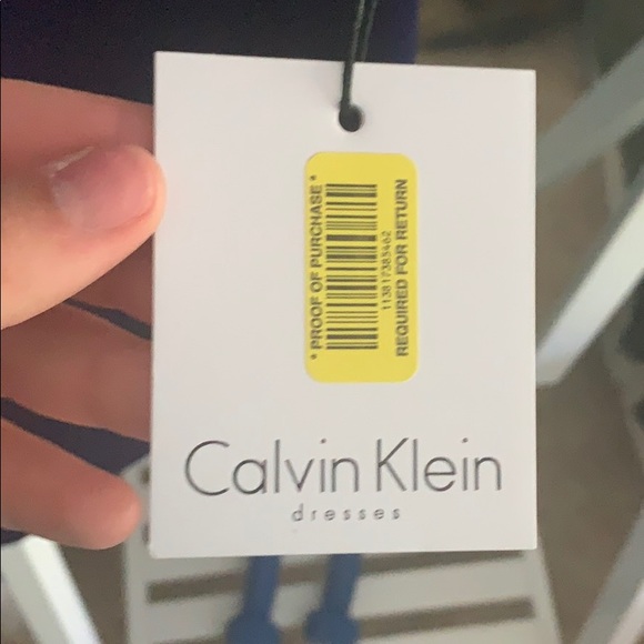 CALVIN KLEIN NWT VELET DRESS - Picture 2 of 4